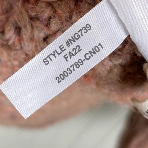 Madewell Space Dye Shawl Collar Cardigan Sweater Size XS Spacedye Cotton Candy - Picture 8 of 9